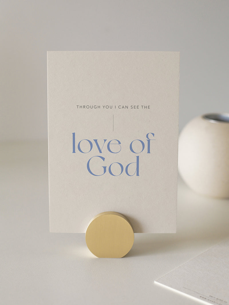 Postkarte – The Love Of God