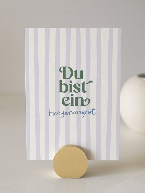 Postkarte – Herzenmagnet