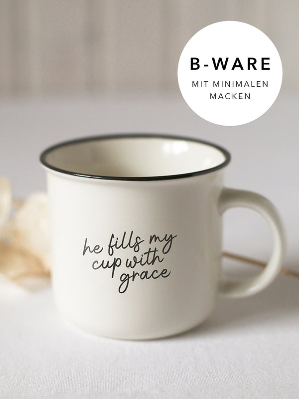 B-Ware | Keramik-Tasse – Grace