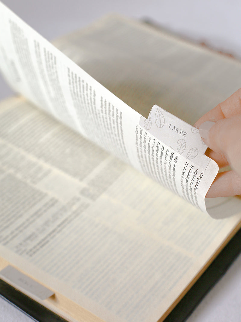 Selbstklebendes Bibelregister – LIMITED EDITION