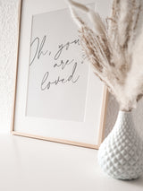 Poster – Oh You Are So Loved | DIN A4