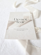 Postkarte – Do Not Fear