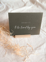Postkarte – Loved By You